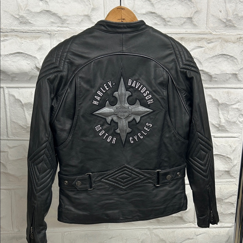 Harley-Davidson Belted BETTY Leather Motorcycle Jacket